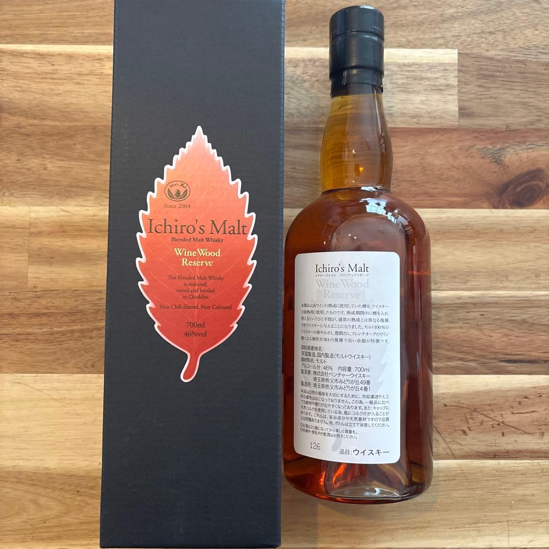 ウイスキー Ichiro's Malt Wine Wood Reserve 700ml