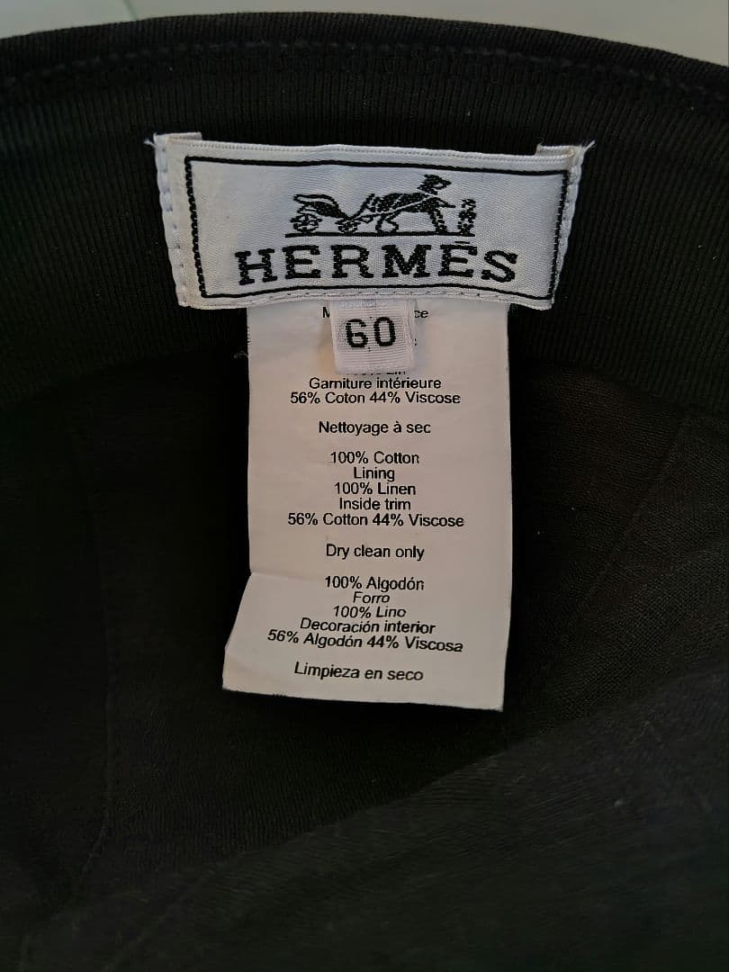 HERMES エルメス サントノーレキャップ