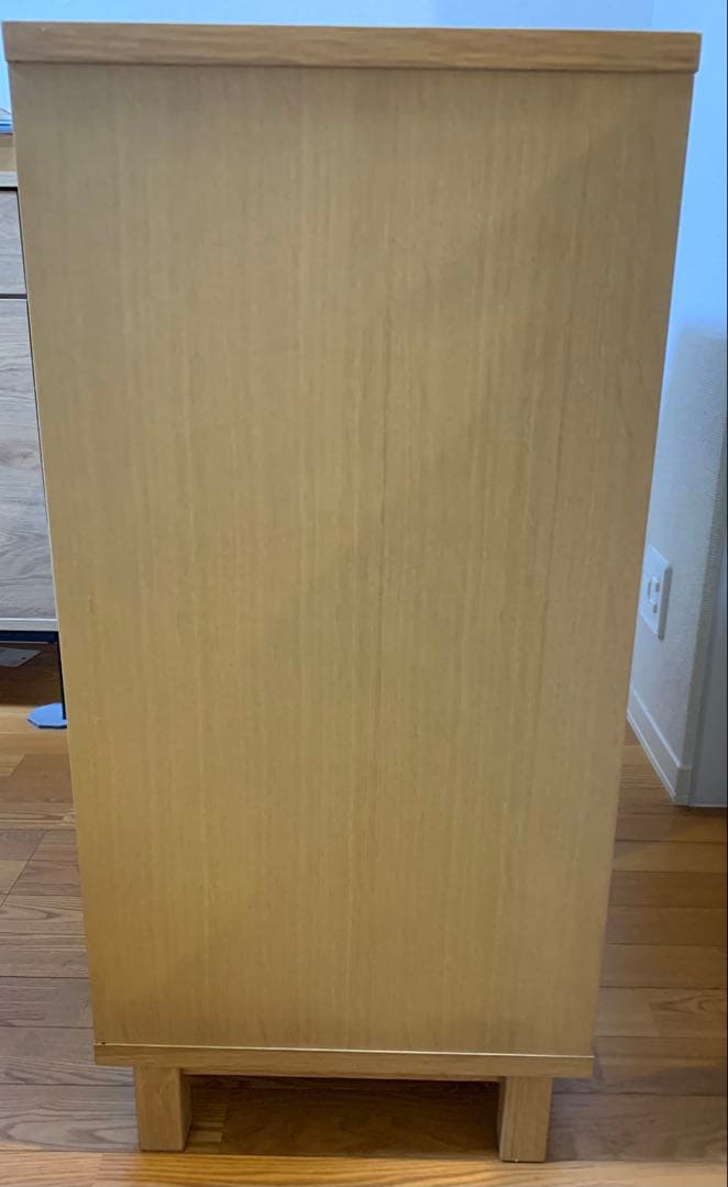 無印良品　食器棚　引き戸