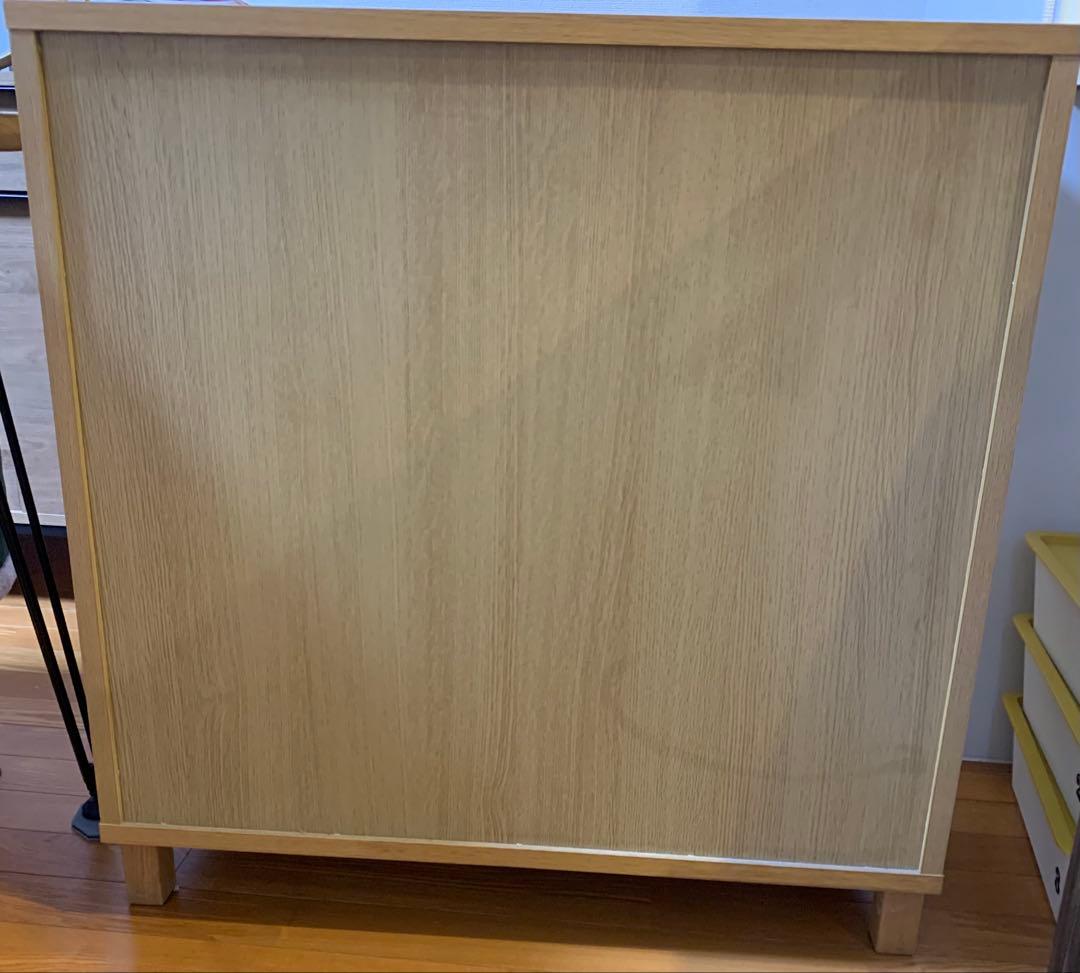 無印良品　食器棚　引き戸