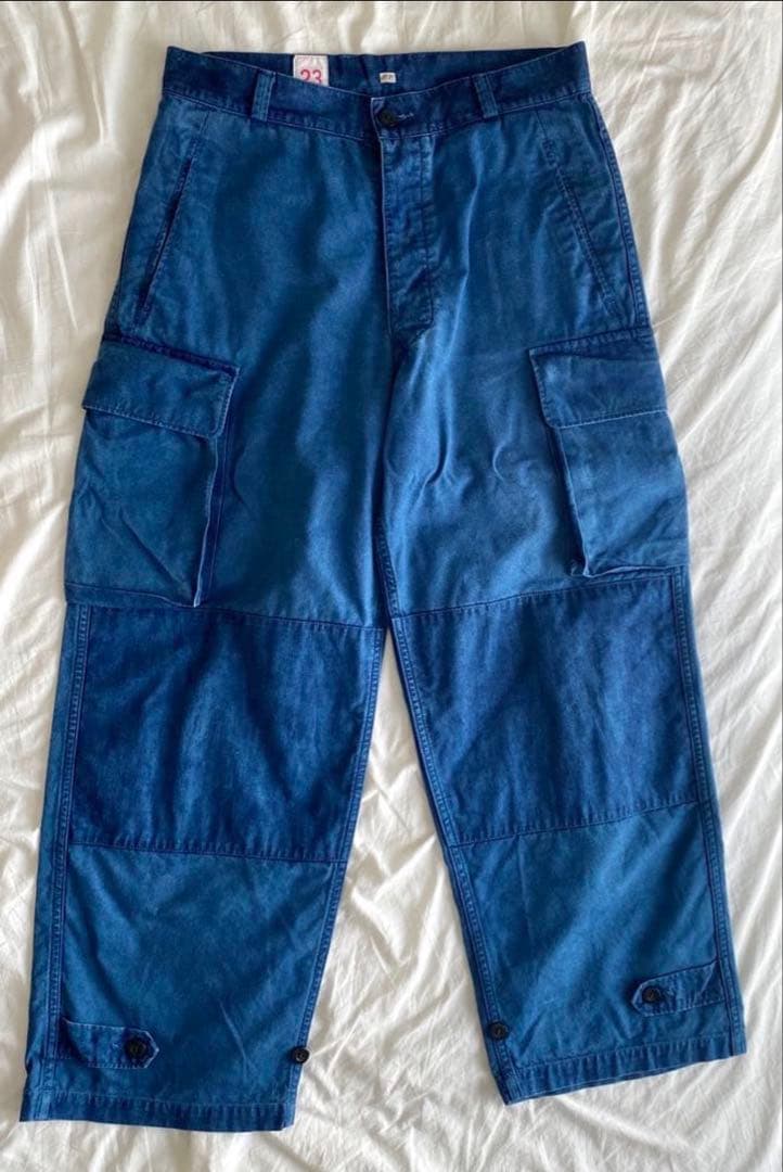 パンツ OUTIL Pantalon Blesle M-47 INDIGO