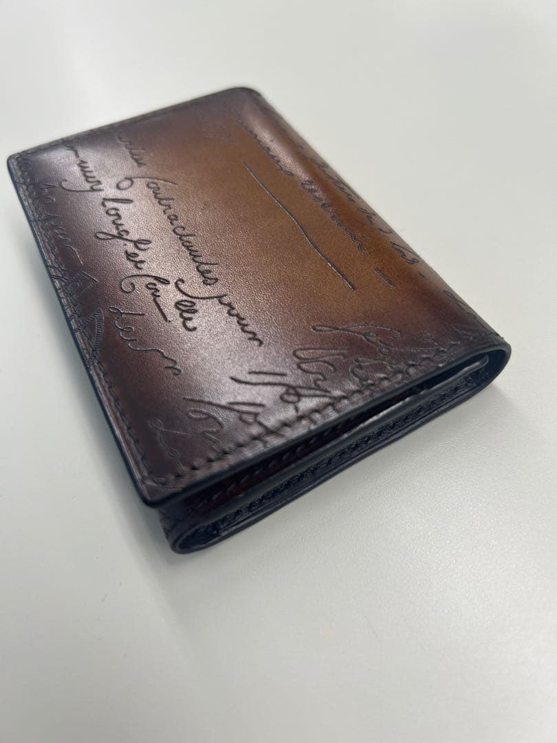 Berluti ブラウンレザー名刺入れ