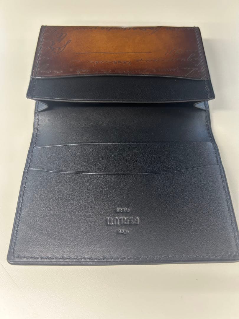 Berluti ブラウンレザー名刺入れ