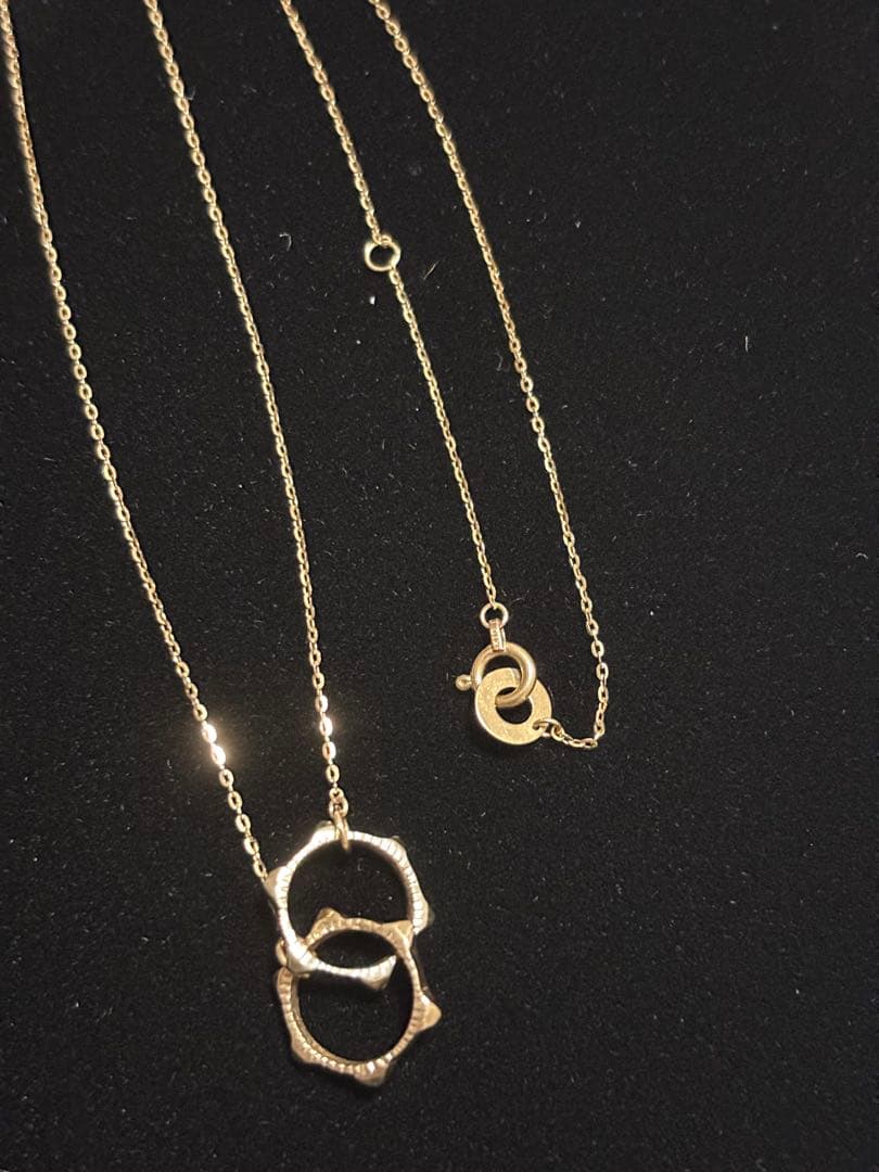 週末限定値下げ✨KAORU K10 スタッズネックレス リングネックレス