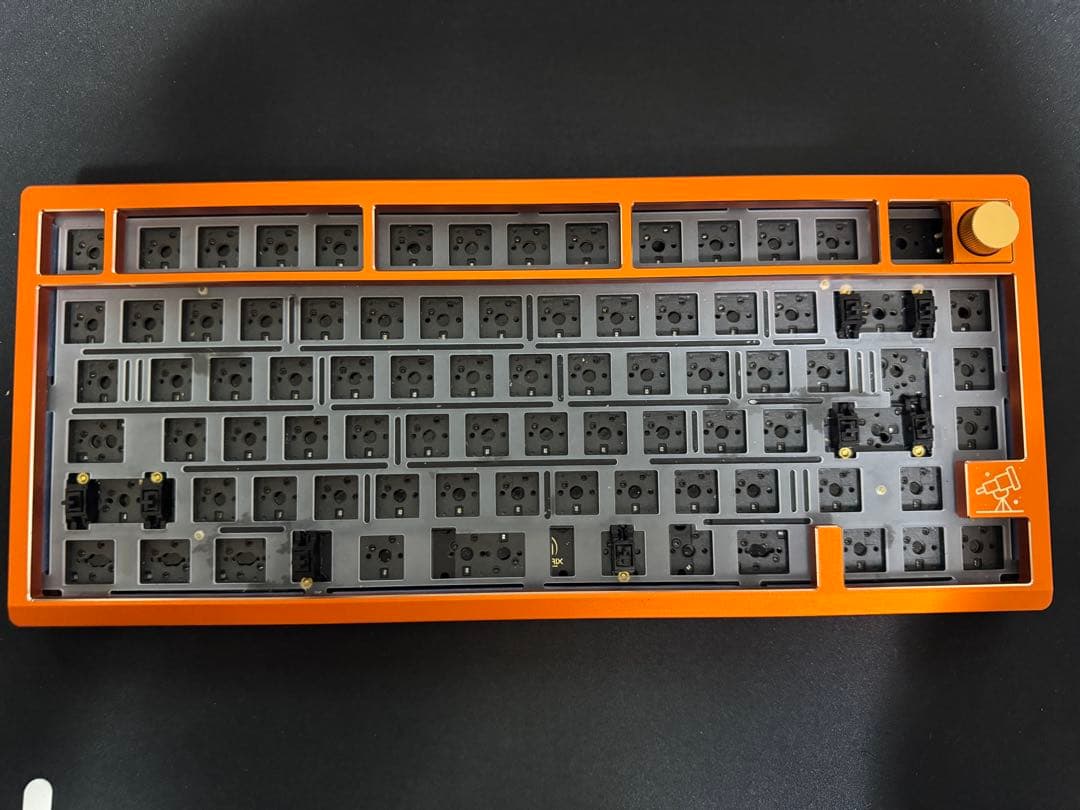 キーボード Meletrix Zoom75 SE Anodized Orange