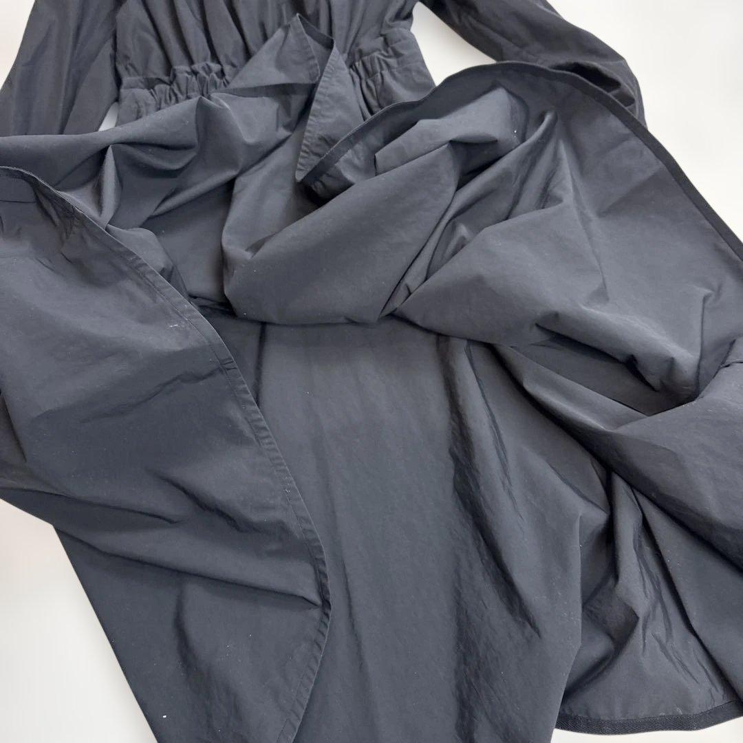 モンクレール　ロングワンピース　ブラック　Mサイズ　美品