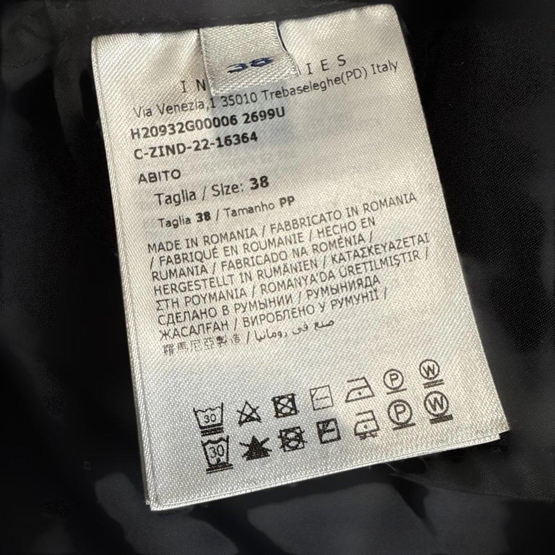 モンクレール　ロングワンピース　ブラック　Mサイズ　美品