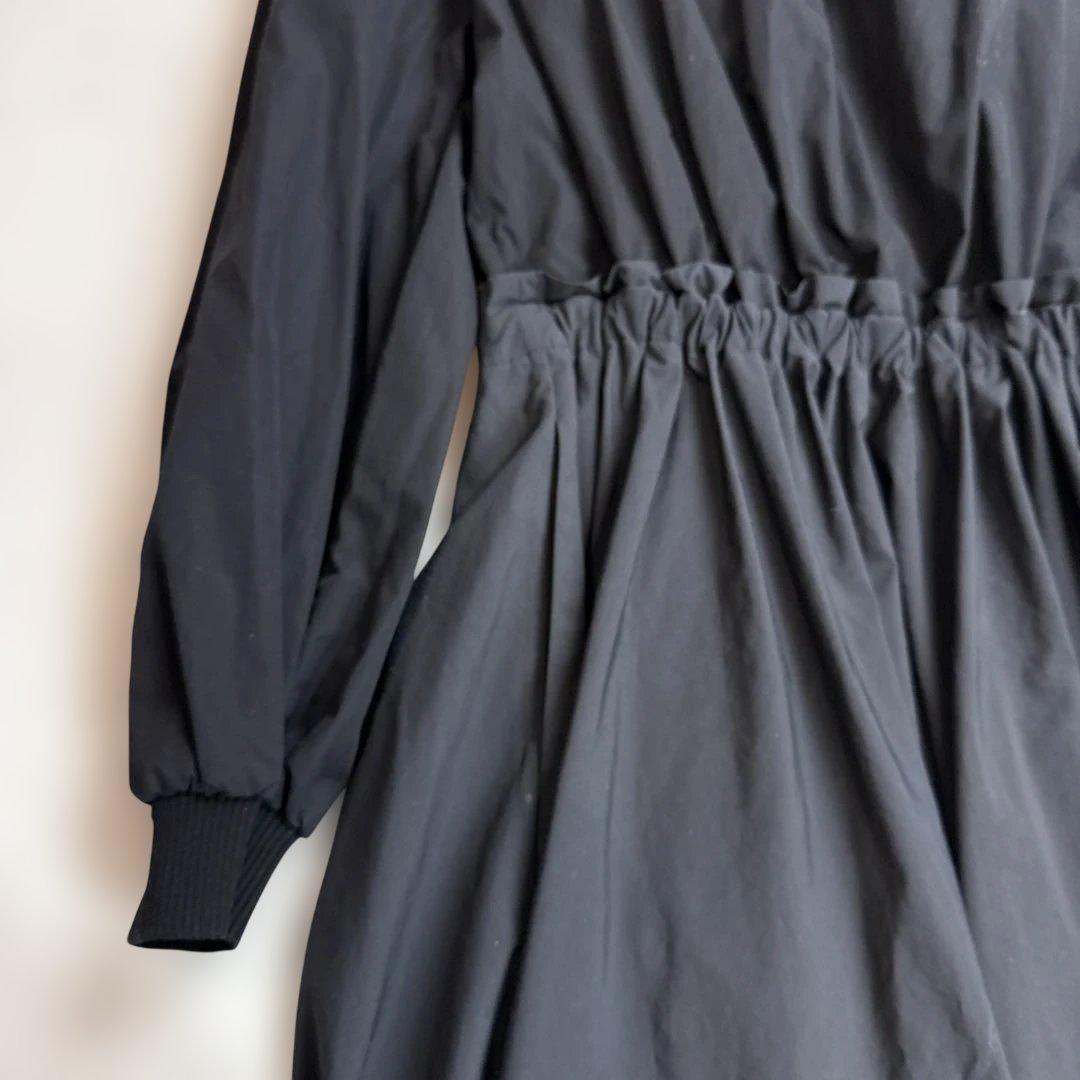 モンクレール　ロングワンピース　ブラック　Mサイズ　美品