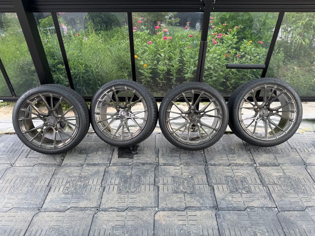 BCフォージド 21インチ　ホイール・タイヤセット　レクサスＬＣ５００