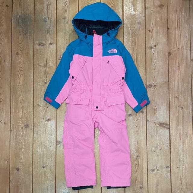kiki　ノースフェイス キッズ ウォータープルーフ ワンピース つなぎ
