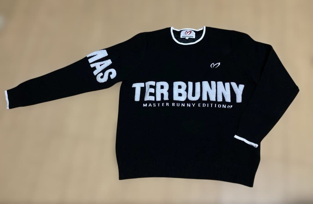 MASTER BUNNY EDITION クルーネックニットプルオーバー