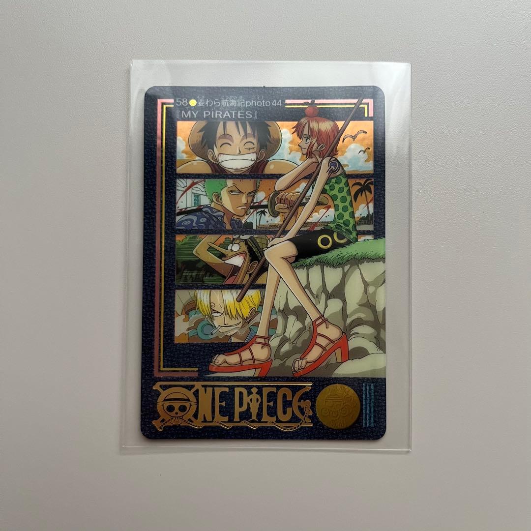 ワンピースカードダス　ビジュアルアドベンチャー　ナミ　ルフィ　ゾロ　サンジ