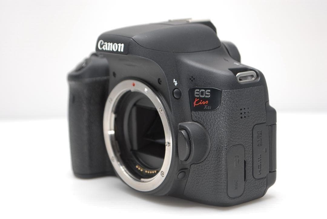 ▪️キャノンkiss X8i▪️ダブルレンズセット フルHD動画撮影可能 美品