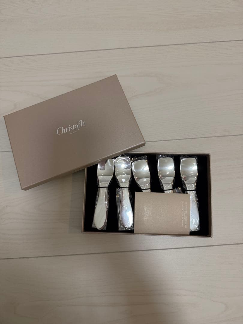 クリストフル　アイスクリームスプーン 新品未使用