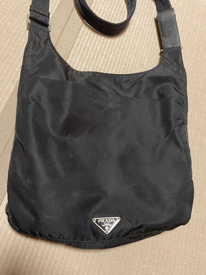 PRADA プラダ　ナイロン　ブラック　ショルダーバッグ