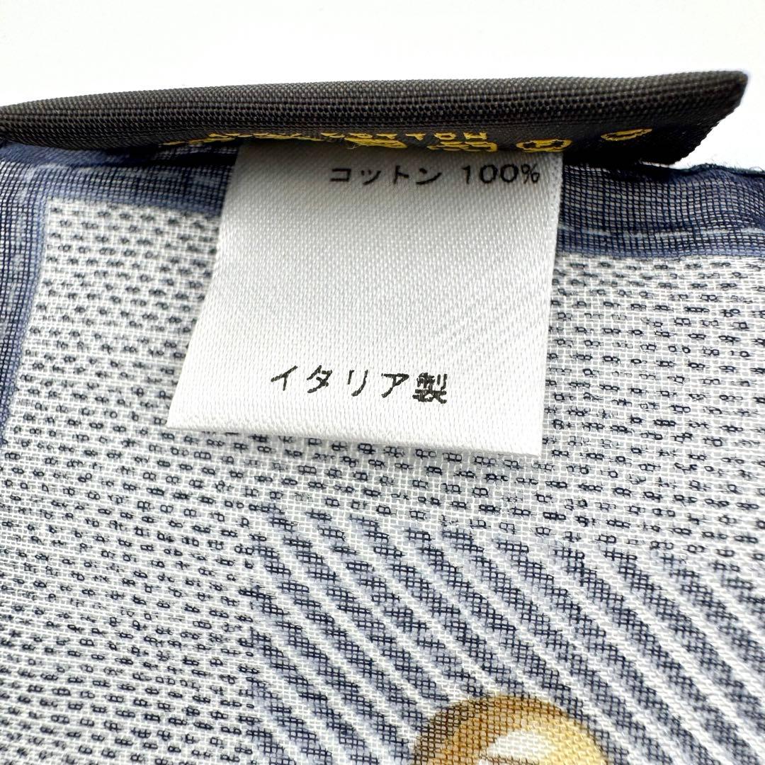 専用　✨鑑定済✨ルイヴィトン カレ ニューデニム ハンカチ ミニスカーフ 紺