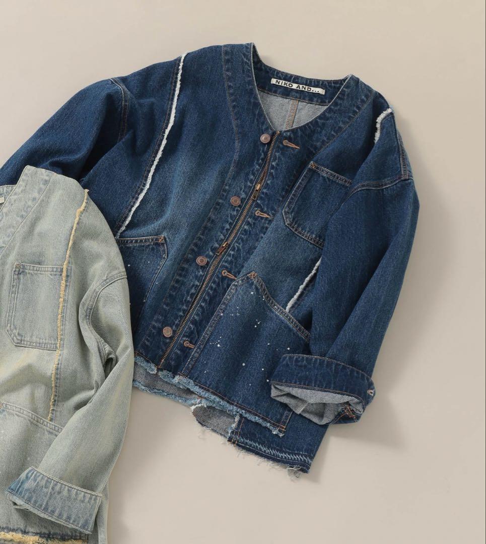 niko and... NKJ 2026SS エンジニアリメイクデニムジャケット