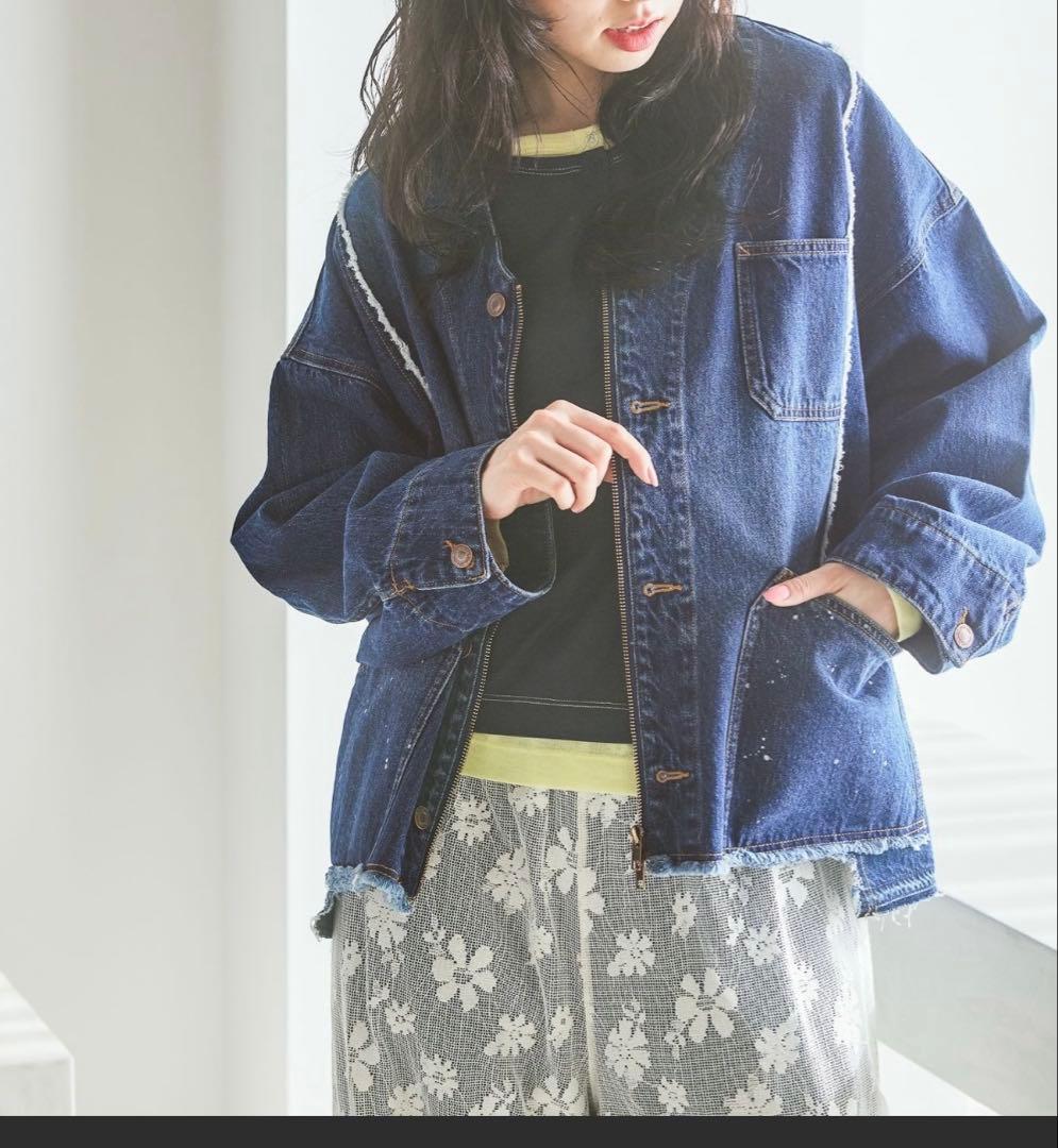 niko and... NKJ 2026SS エンジニアリメイクデニムジャケット