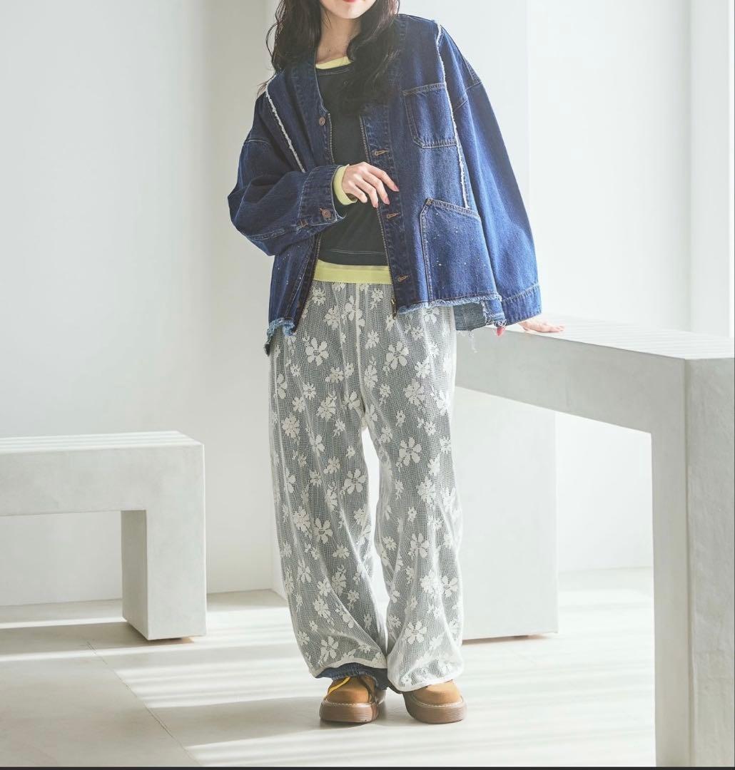 niko and... NKJ 2026SS エンジニアリメイクデニムジャケット