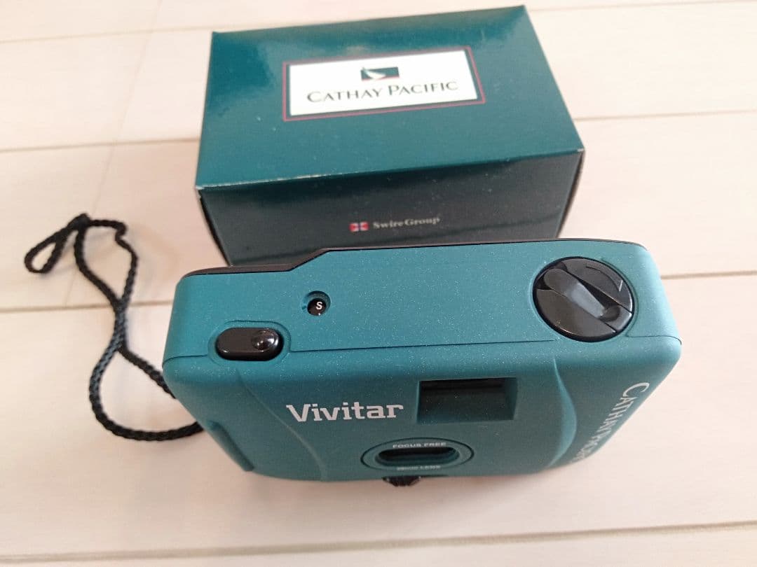 レトロなカメラ　-　キャセイパシフィック航空