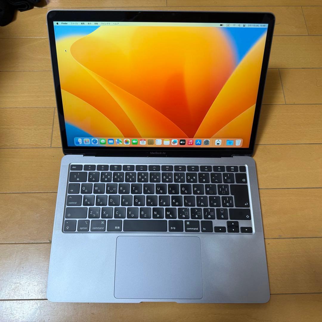 MacBookAir 2020 スペースグレイ イラレ、フォトショ、オフィス付き
