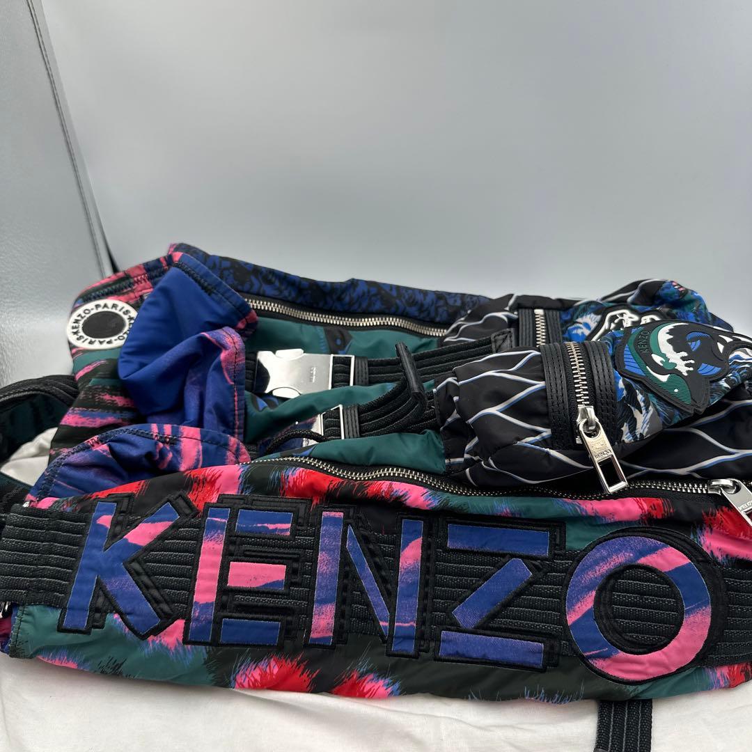 KENZO PARISマルチカラーバックパック　リュック