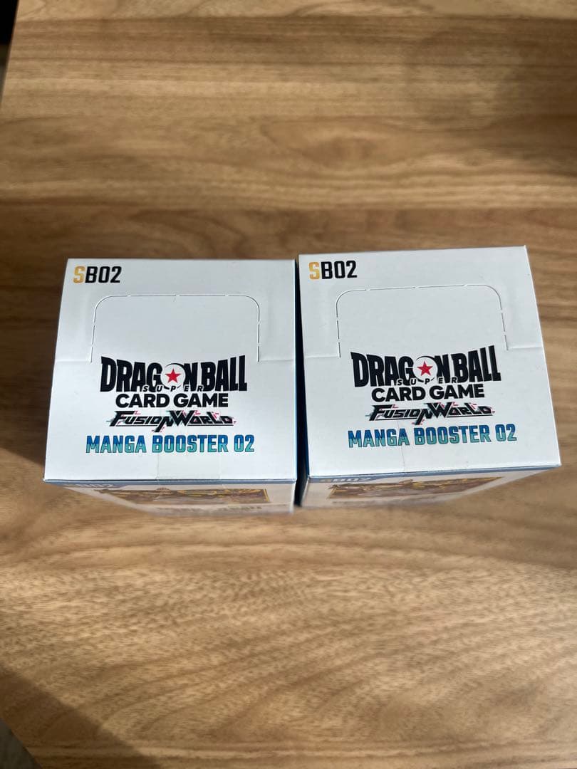 ドラゴンボール超　マンガブースター02 新品未開封テープ付き２BOX