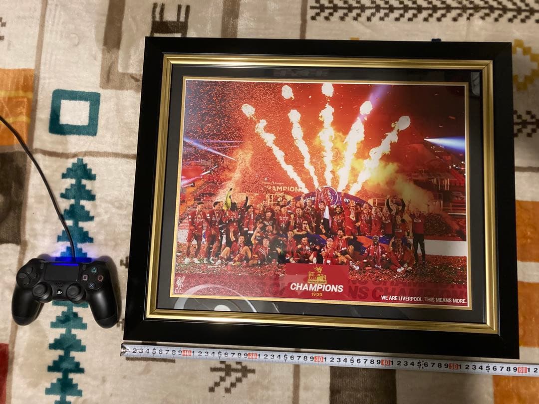 Liverpool 19/20プレミアリーグ優勝　フォトフレーム