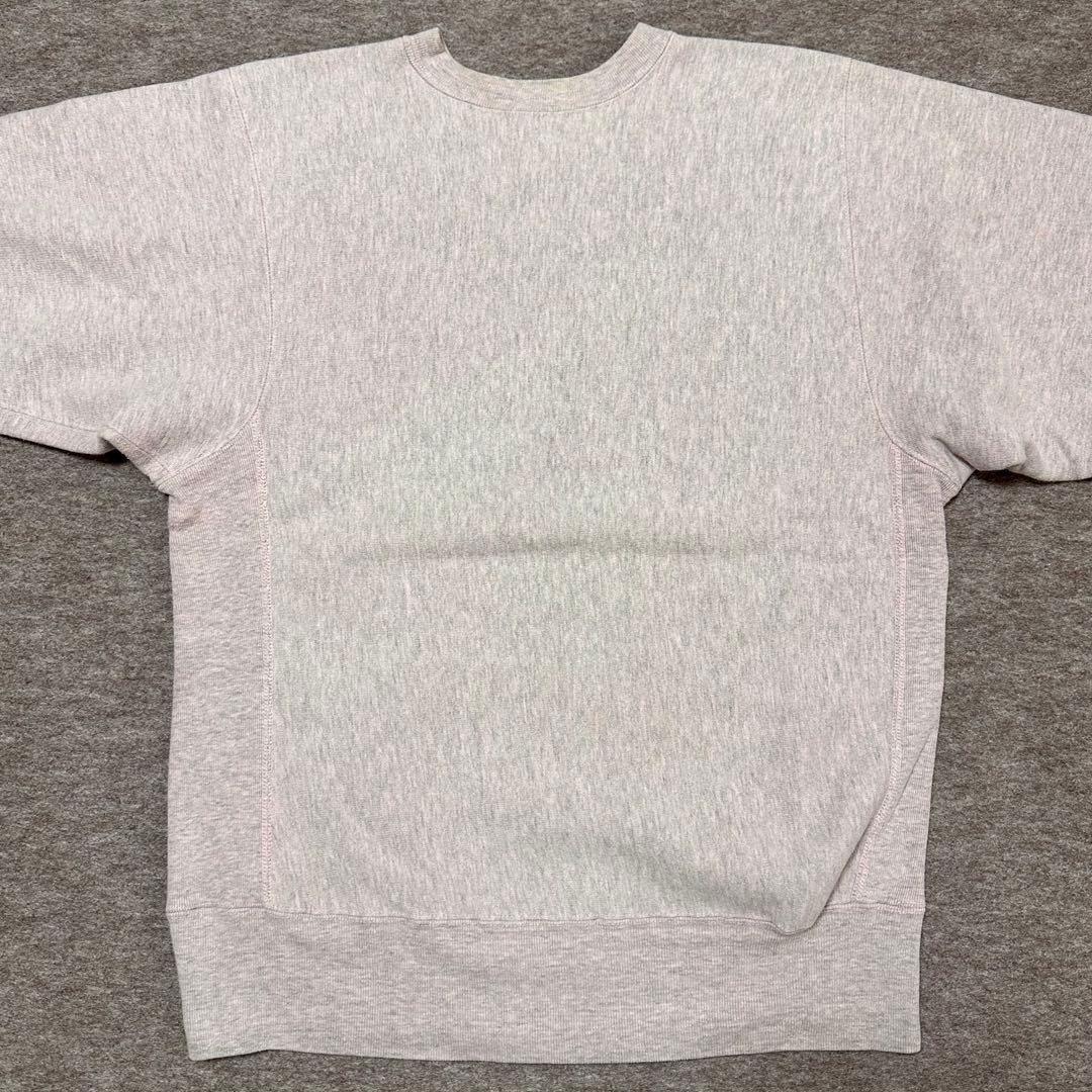 Champion リバースウィーブ ピンク灰 目無 トリコ USA製 80s