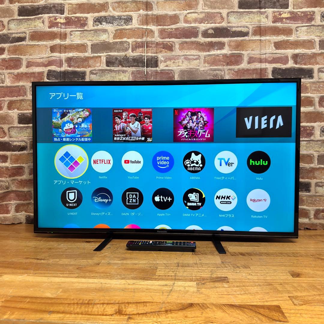 パナソニック 43V型 4K 液晶テレビVIERA TH-43FX600