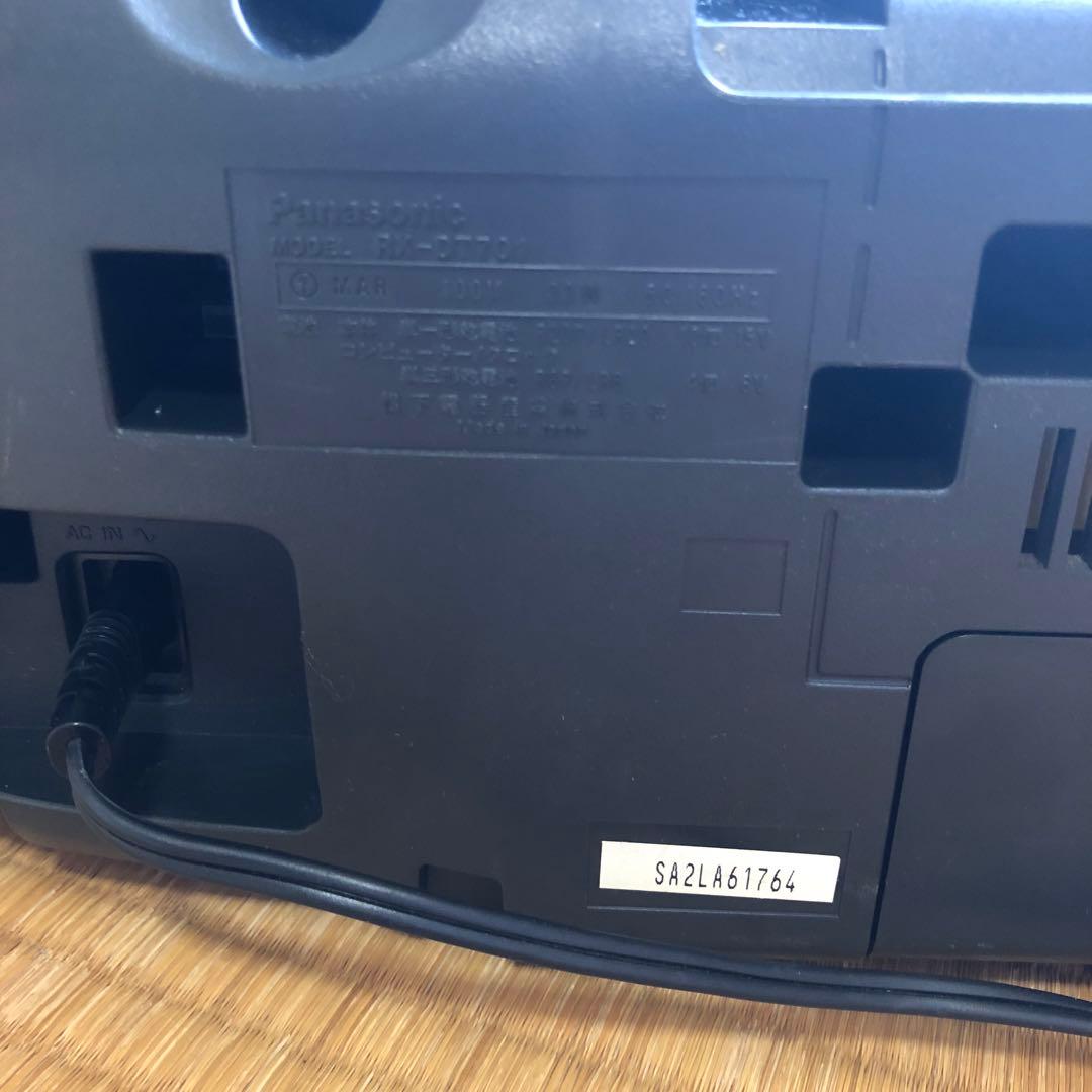 パナソニック Panasonic RX-DT701 CDダブルラジカセ