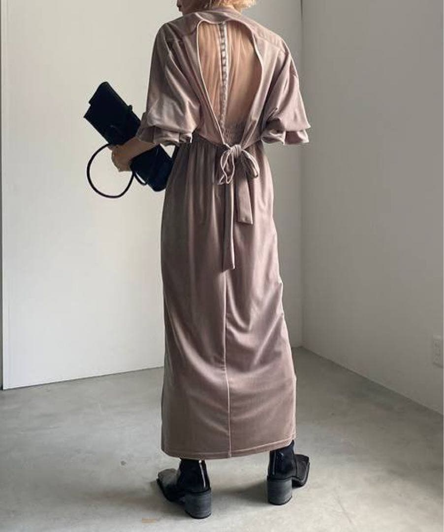 Ameri VINTAGE アメリビンテージ ベロア オケージョンドレス ワンピ