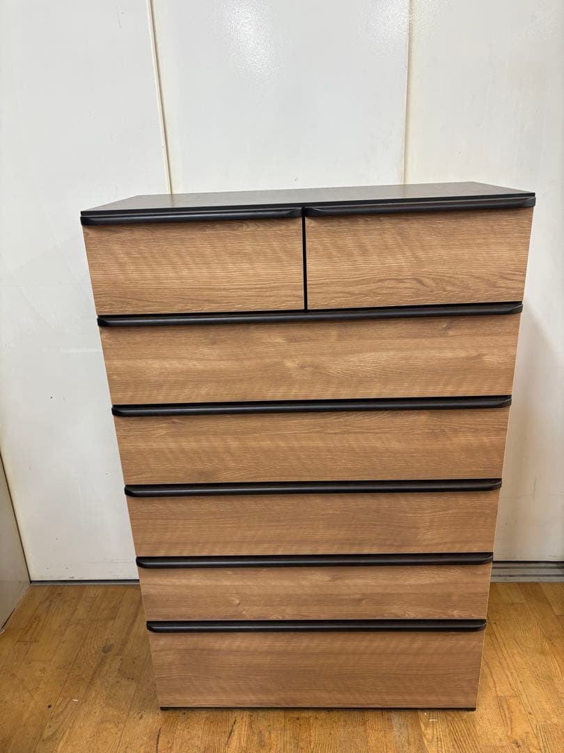 M018　ニトリ製　ハイチェスト　チェスト　タンス　幅795ｍｍ