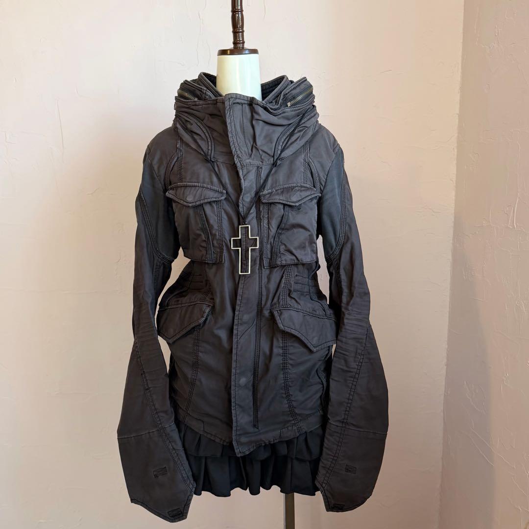 goa ミリタリージャケット archive 00s' ギミック　vintage