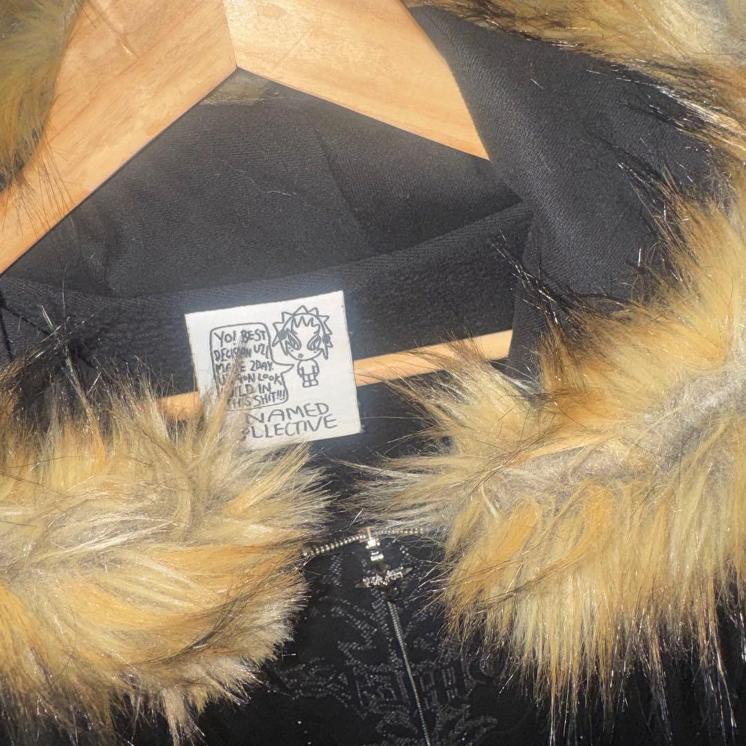Named collective ファー付　ダブルジップパーカー　週末値下げ中❗️
