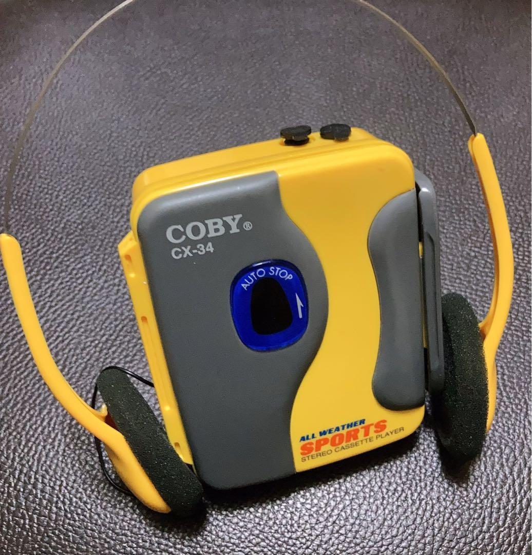 動作確認済 90年代 COBY CX-34 カセットプレーヤー
