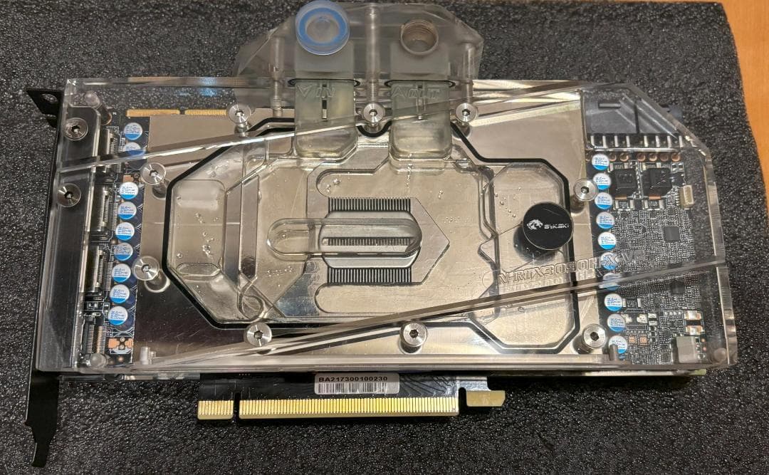 GeForce RTX 3090 24GB 両面水枕水冷