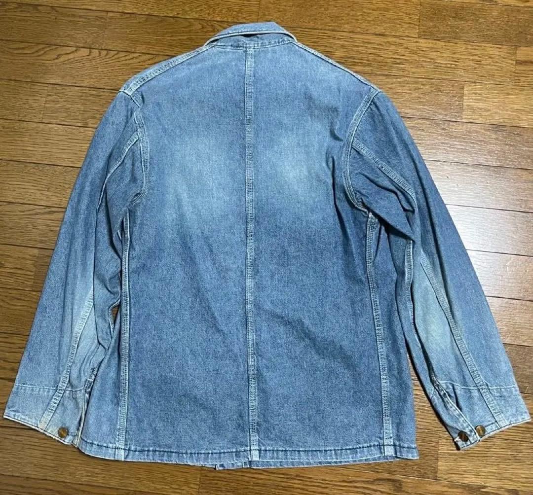 Carhartt カーハート USA製 デニムカバーオール チョアコート 42