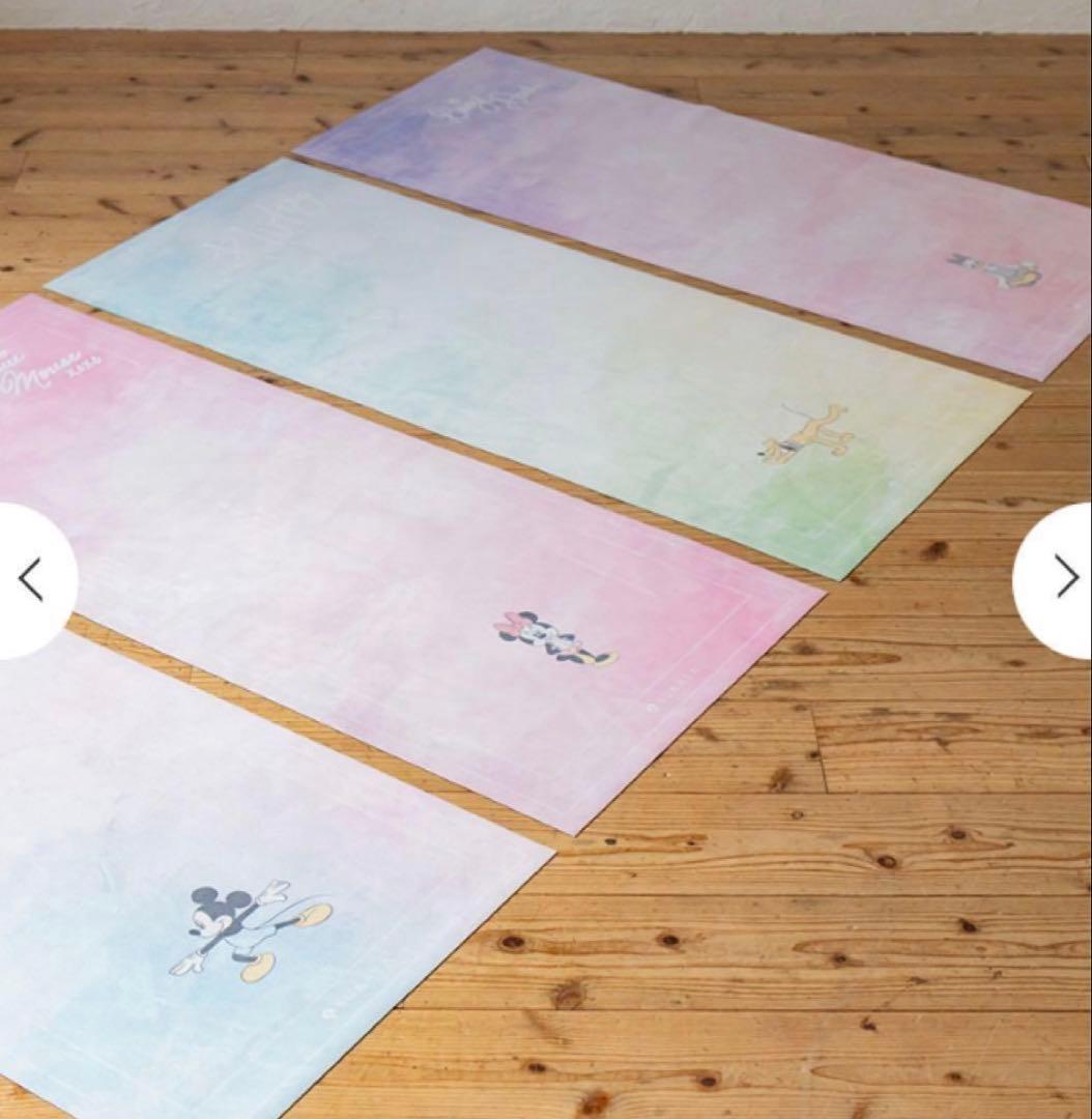 新品未開封　LAVA ラバ　ディズニーコラボ　ヨガマット　ミニー