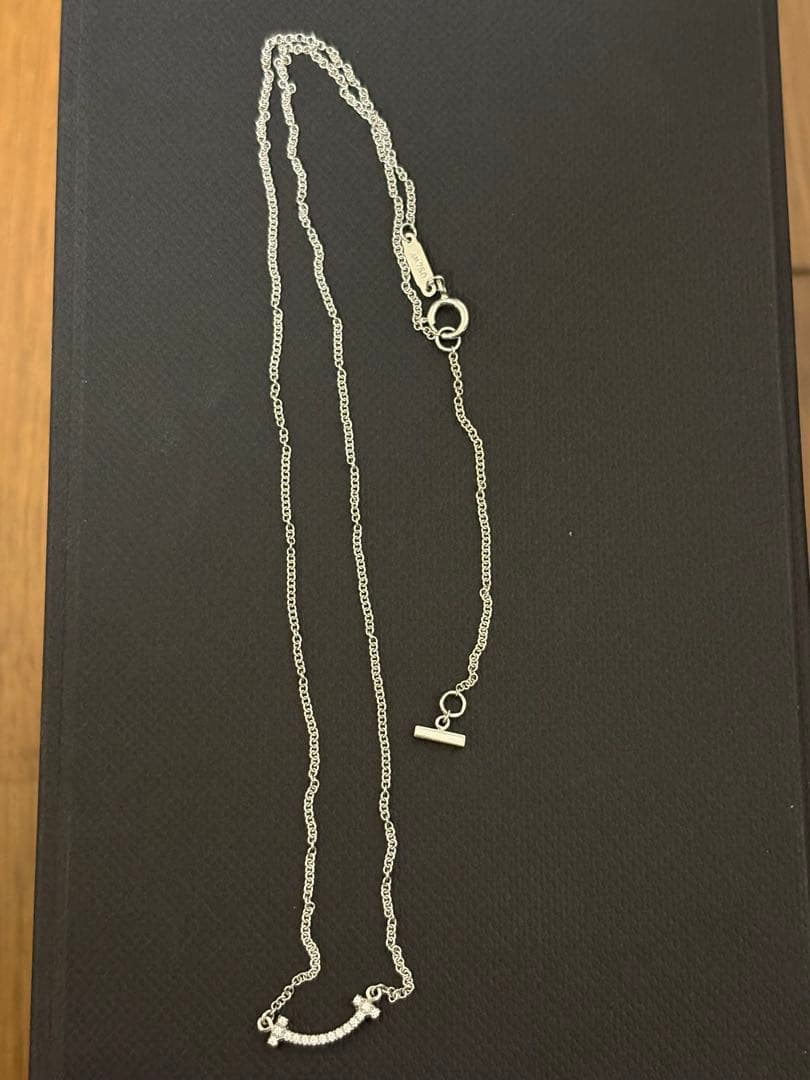 最終値下げ☆Tスマイル ミニ ダイヤモンド ホワイトゴールド ティファニー