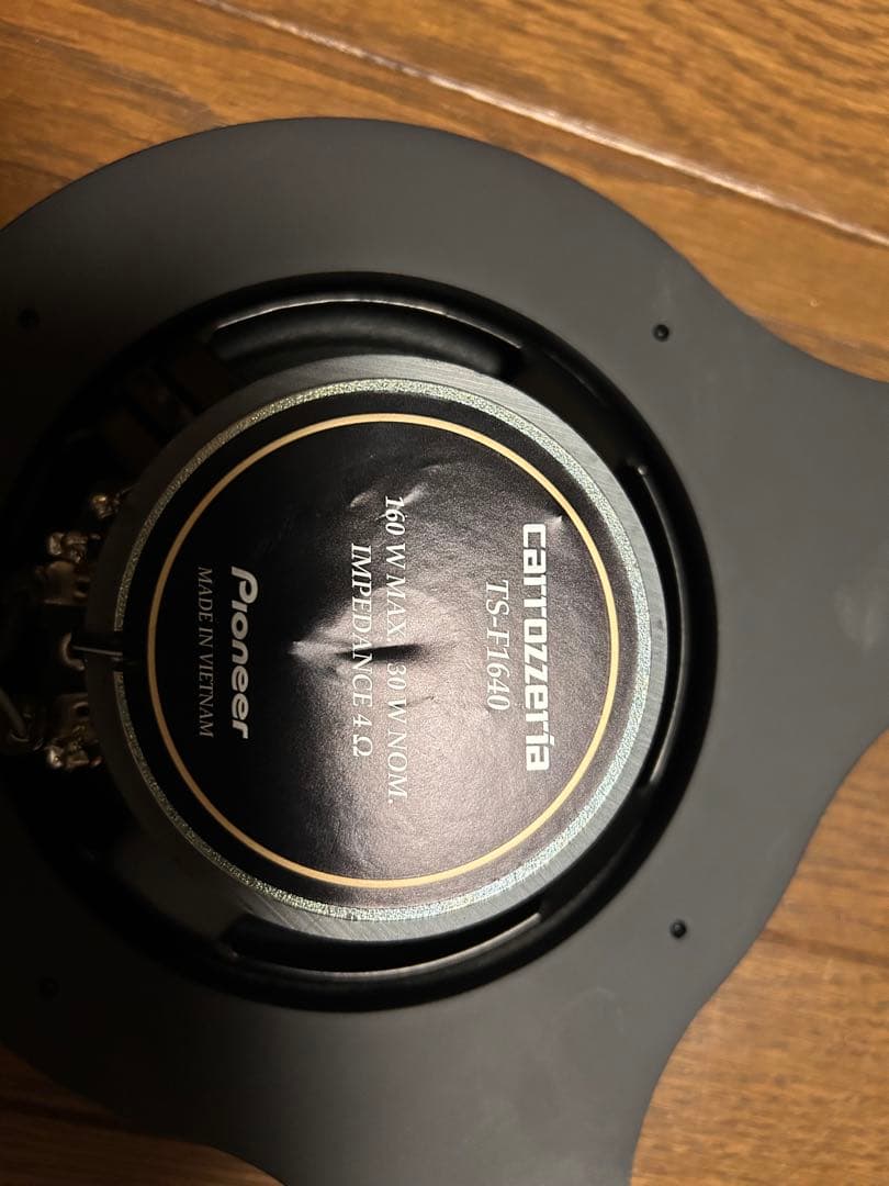 Pioneer carrozzeria TS-F1640 16cmスピーカー
