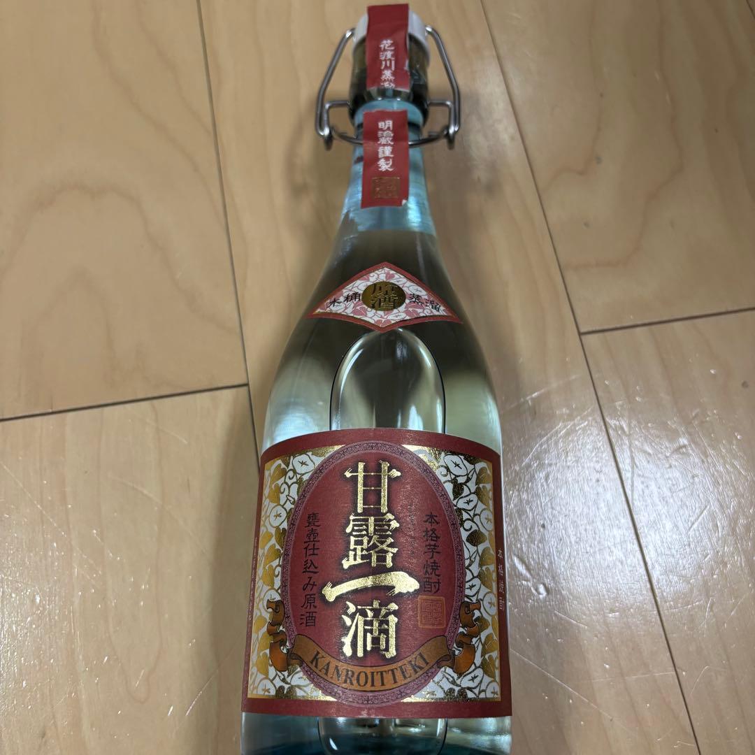 薩摩酒造　焼酎「甘露一滴」　百貨店限定発売の品