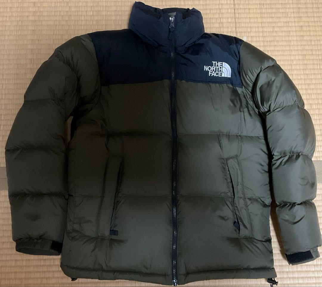 ザ・ノース・フェイス　ダウンジャケット　ヌプシジャケット ニュートープ　M