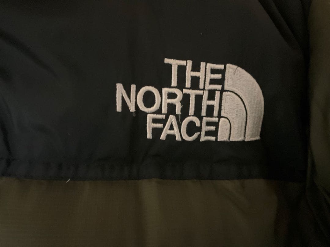 ザ・ノース・フェイス　ダウンジャケット　ヌプシジャケット ニュートープ　M
