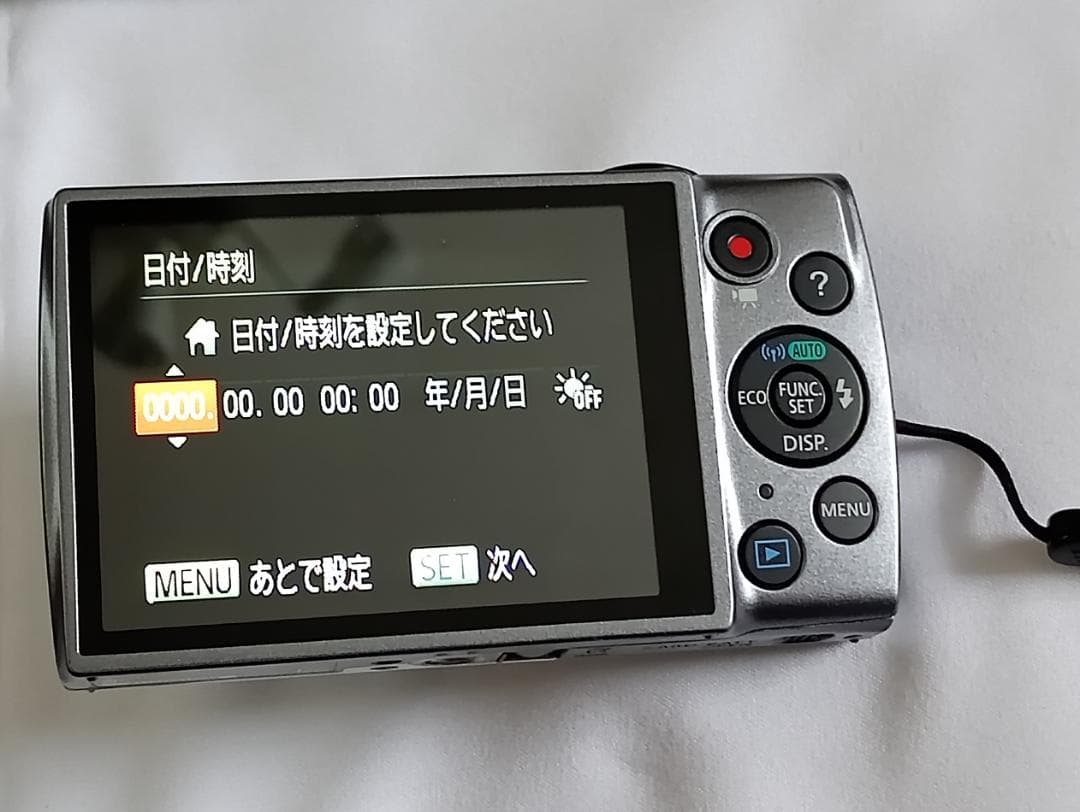 Canon PowerShot A3500IS シルバー デジカメ