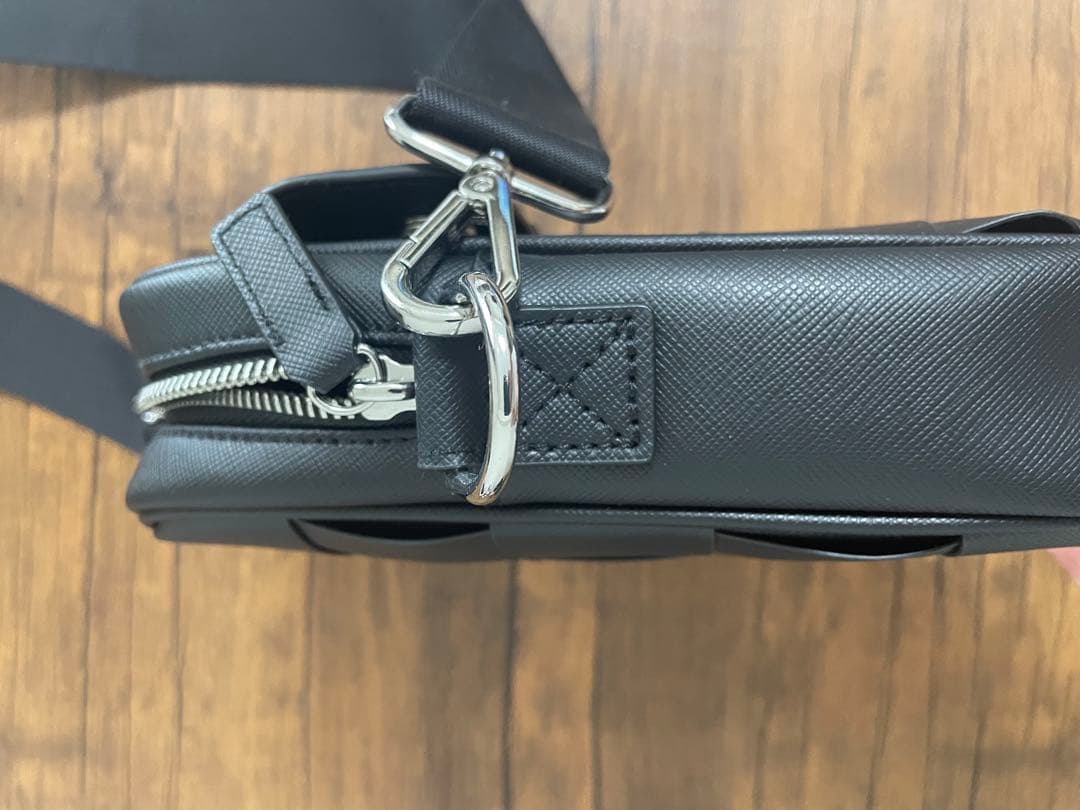 kith adidas レザーショルダーバッグ