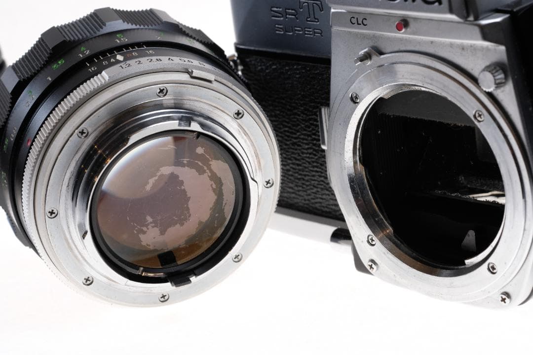 露出計OK ミノルタ SR-T SUPER + 58mm F1.2 難あり作例付