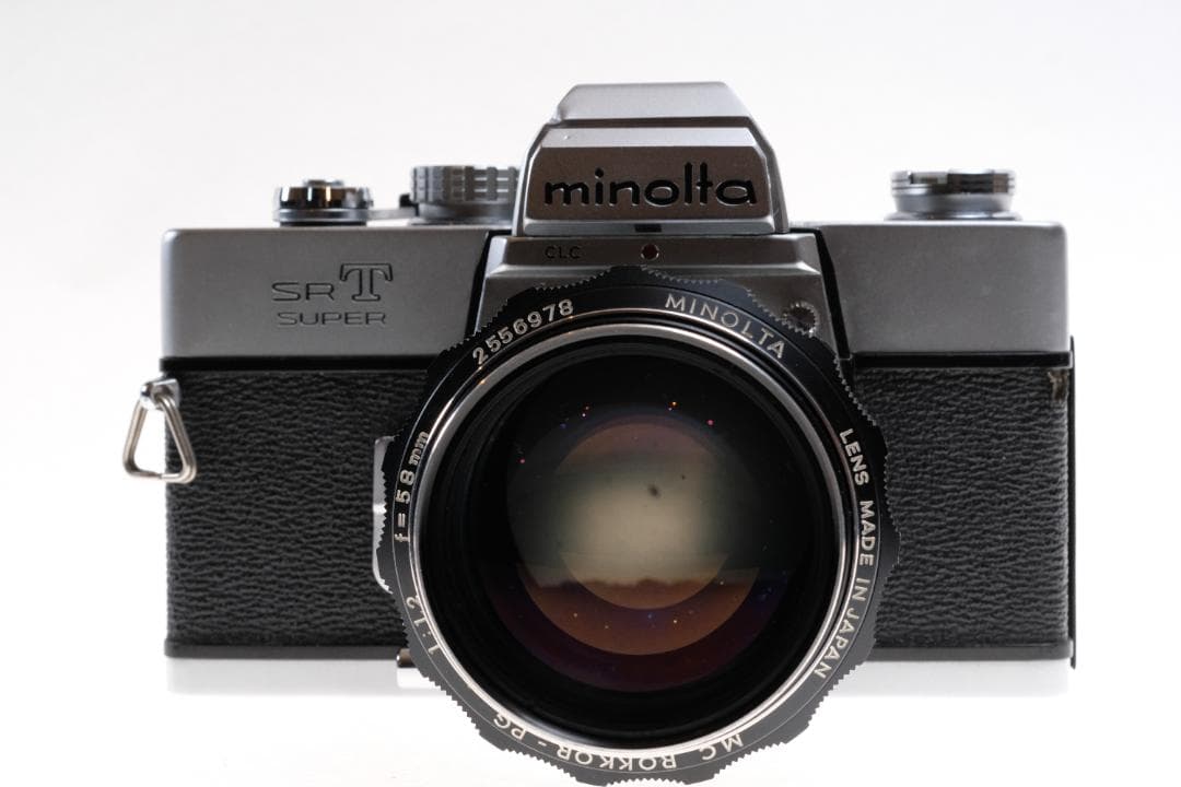 露出計OK ミノルタ SR-T SUPER + 58mm F1.2 難あり作例付