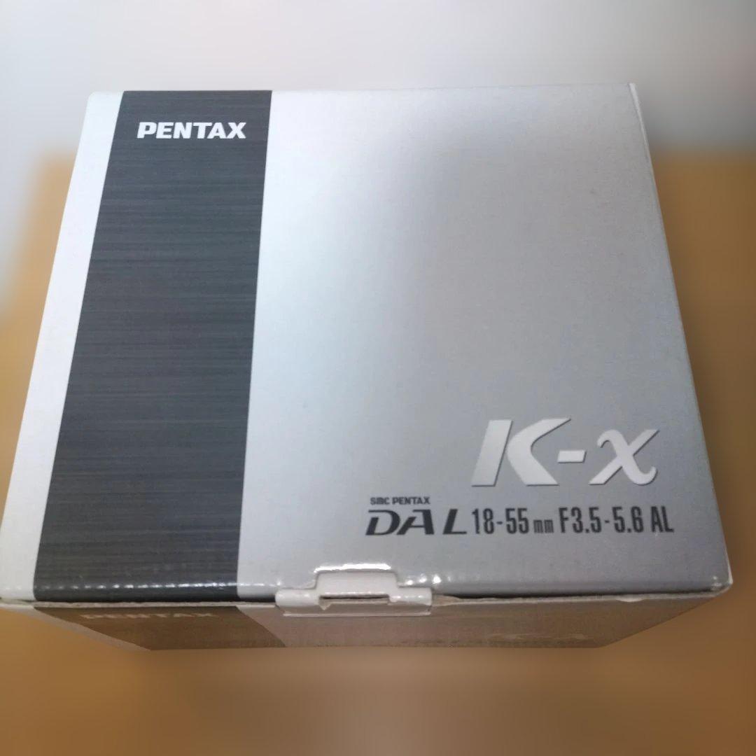 美品　PENTAX K-x レンズキット　ライトグリーン　希少カラー　単三電池