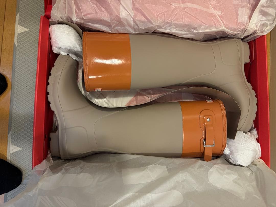 HUNTER WOMENS ORIGINAL TALL レインブーツ UK 6